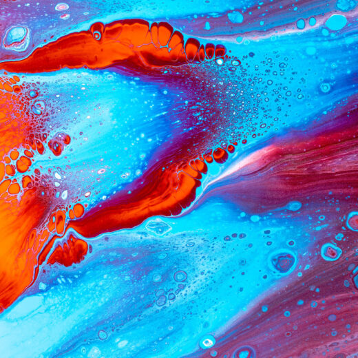 Abstract Blue