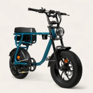 RAW CRUISE – Vélo électrique fatbike compact bleu profond