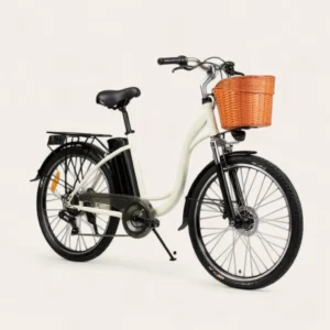 RAW RIVIERA – Vélo électrique urbain noir mat 26 pouces